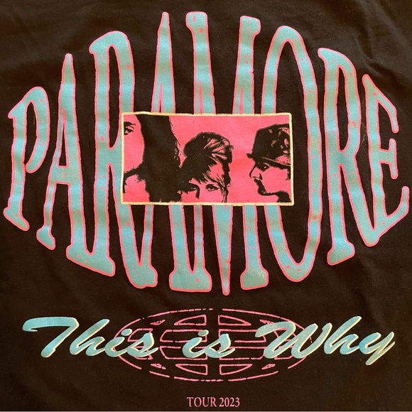 PARAMORE Tour Merch, Long Sleeve Shirt, 2023 Tour This Is Why - Picture 4 of 6